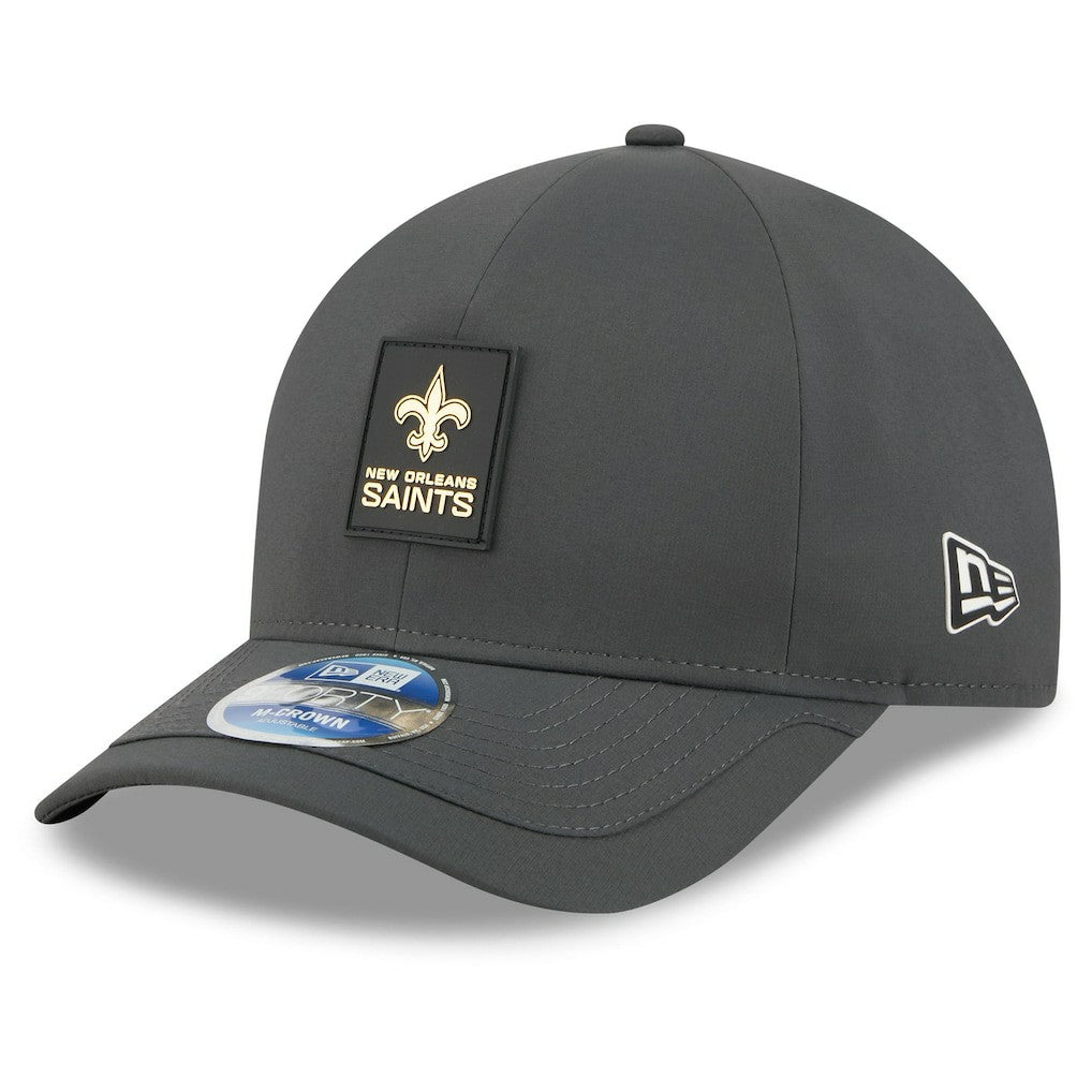 New Orleans Saints New Era 2025 Sideline Cold Weather 9FORTY M-Crown Adjustable Hat - Charcoal on sale