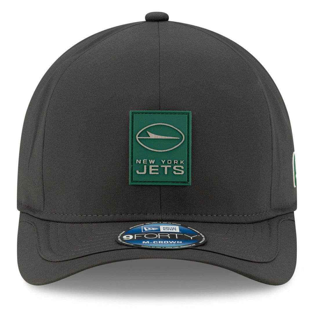 New York Jets New Era 2025 Sideline Cold Weather 9FORTY M-Crown Adjustable Hat - Charcoal sale