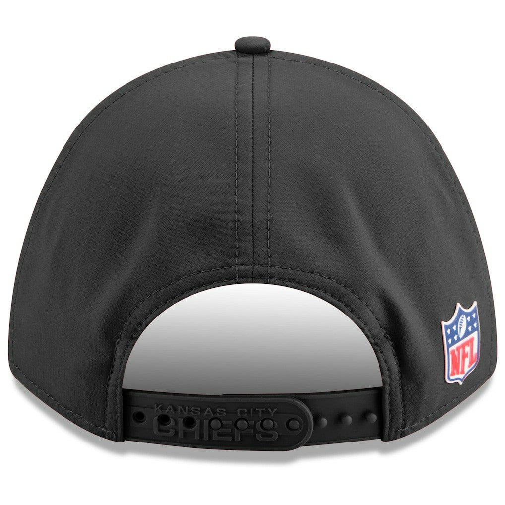 Kansas City Chiefs New Era 2025 Sideline Cold Weather 9FORTY M-Crown Adjustable Hat - Charcoal outlet