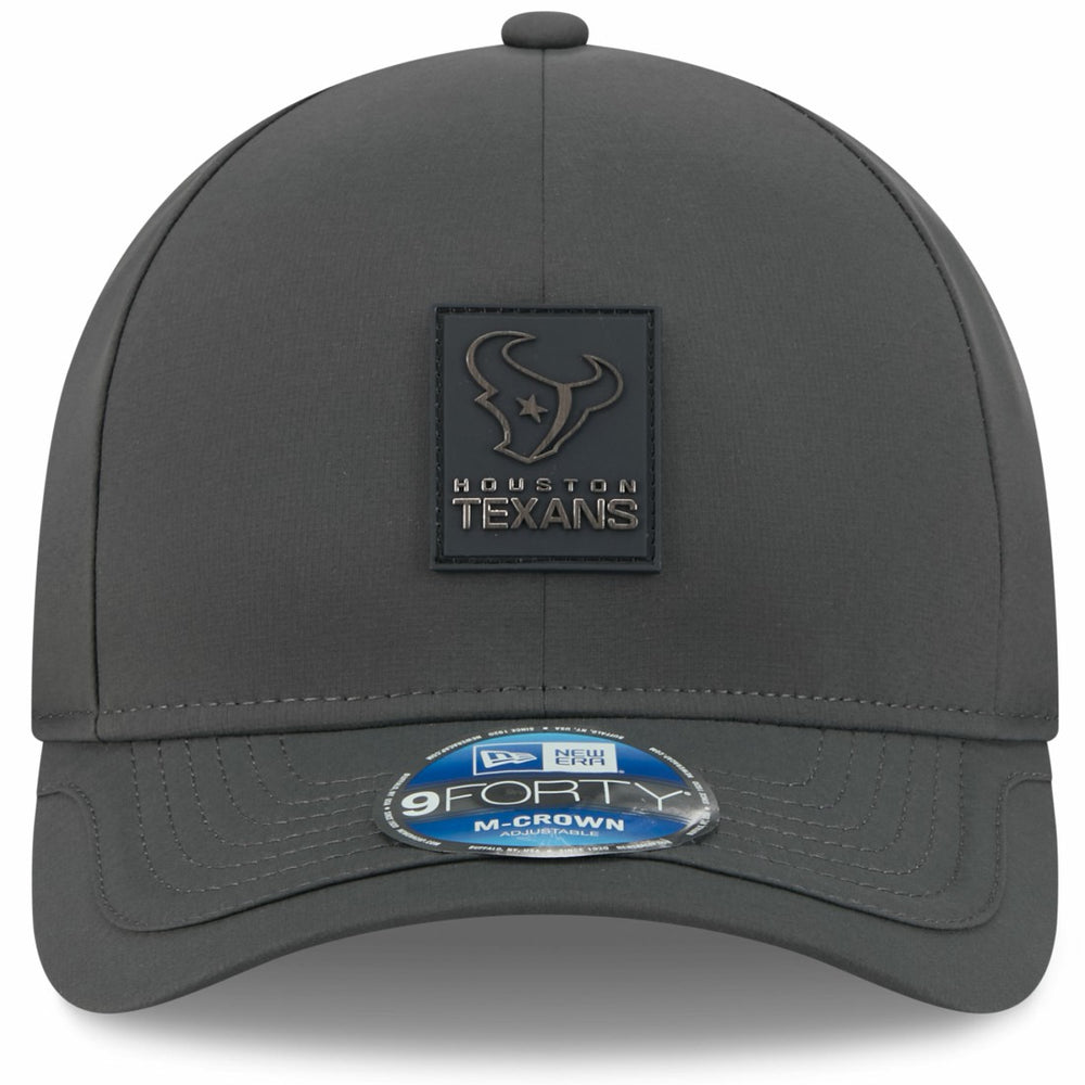 Houston Texans New Era 2025 Sideline Cold Weather 9FORTY M-Crown Adjustable Hat - Charcoal for sale