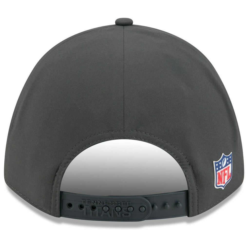 Tennessee Titans New Era 2025 Sideline Cold Weather 9FORTY M-Crown Adjustable Hat - Charcoal cheap