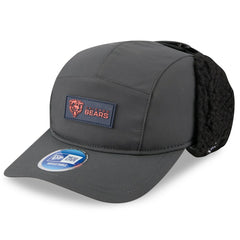 Chicago Bears New Era 2025 Sideline Cold Weather Runner Dog Ear Adjustable Hat - Charcoal discount