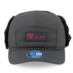 Chicago Bears New Era 2025 Sideline Cold Weather Runner Dog Ear Adjustable Hat - Charcoal discount