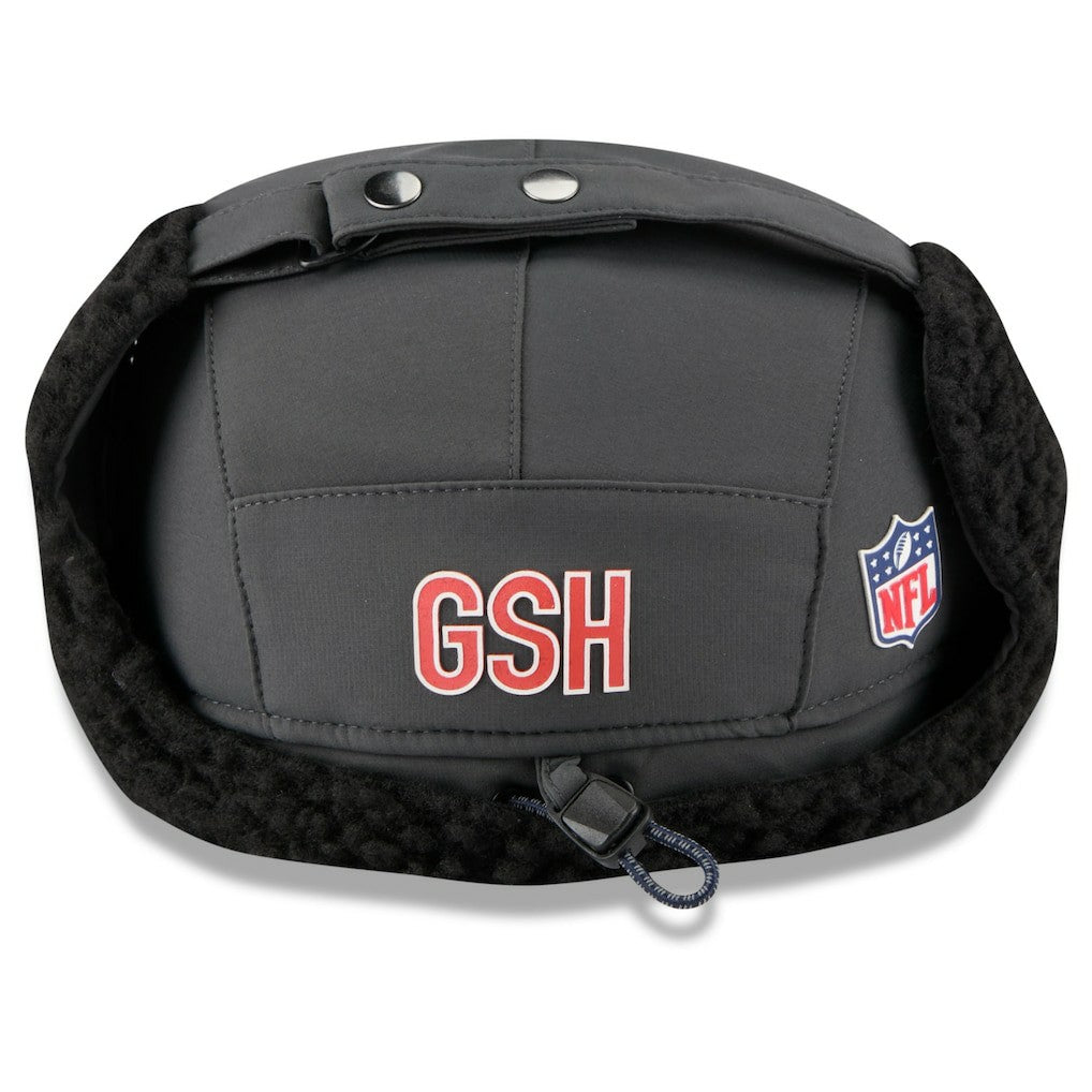 Chicago Bears New Era 2025 Sideline Cold Weather Runner Dog Ear Adjustable Hat - Charcoal discount