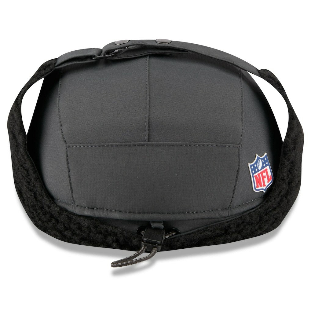 Cleveland Browns New Era 2025 Sideline Cold Weather Runner Dog Ear Adjustable Hat - Charcoal outlet
