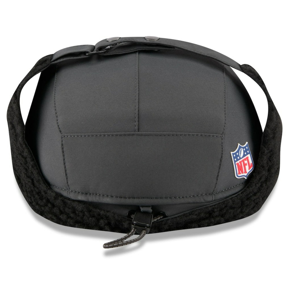 Cleveland Browns New Era 2025 Sideline Cold Weather Runner Dog Ear Adjustable Hat - Charcoal outlet