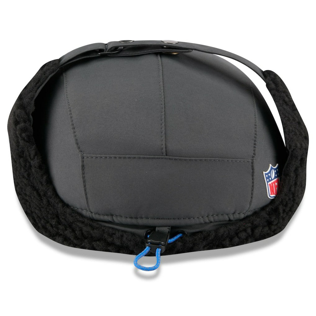 Detroit Lions New Era 2025 Sideline Cold Weather Runner Dog Ear Adjustable Hat - Charcoal on sale