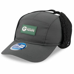 Green Bay Packers New Era 2025 Sideline Cold Weather Runner Dog Ear Adjustable Hat - Charcoal discount