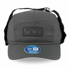 Houston Texans New Era 2025 Sideline Cold Weather Runner Dog Ear Adjustable Hat - Charcoal discount