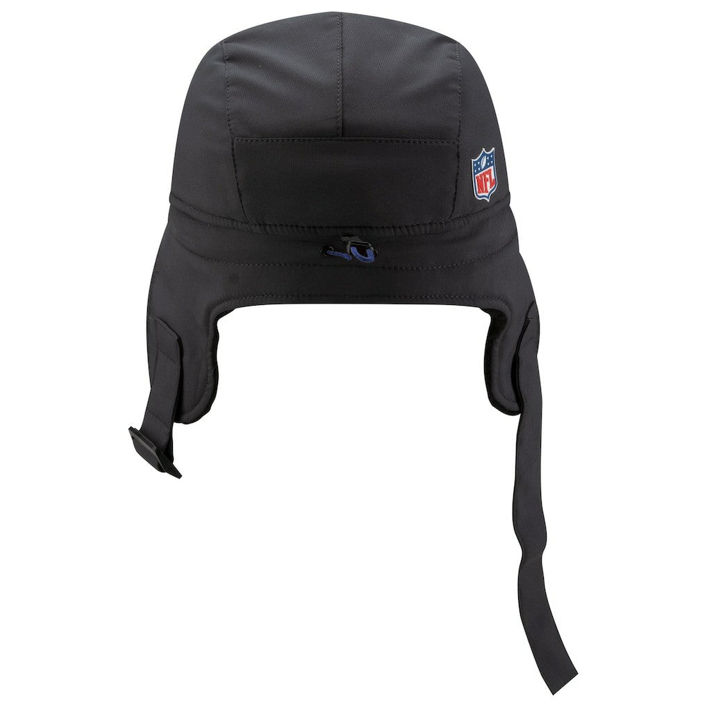 Indianapolis Colts New Era 2025 Sideline Cold Weather Runner Dog Ear Adjustable Hat - Charcoal for sale