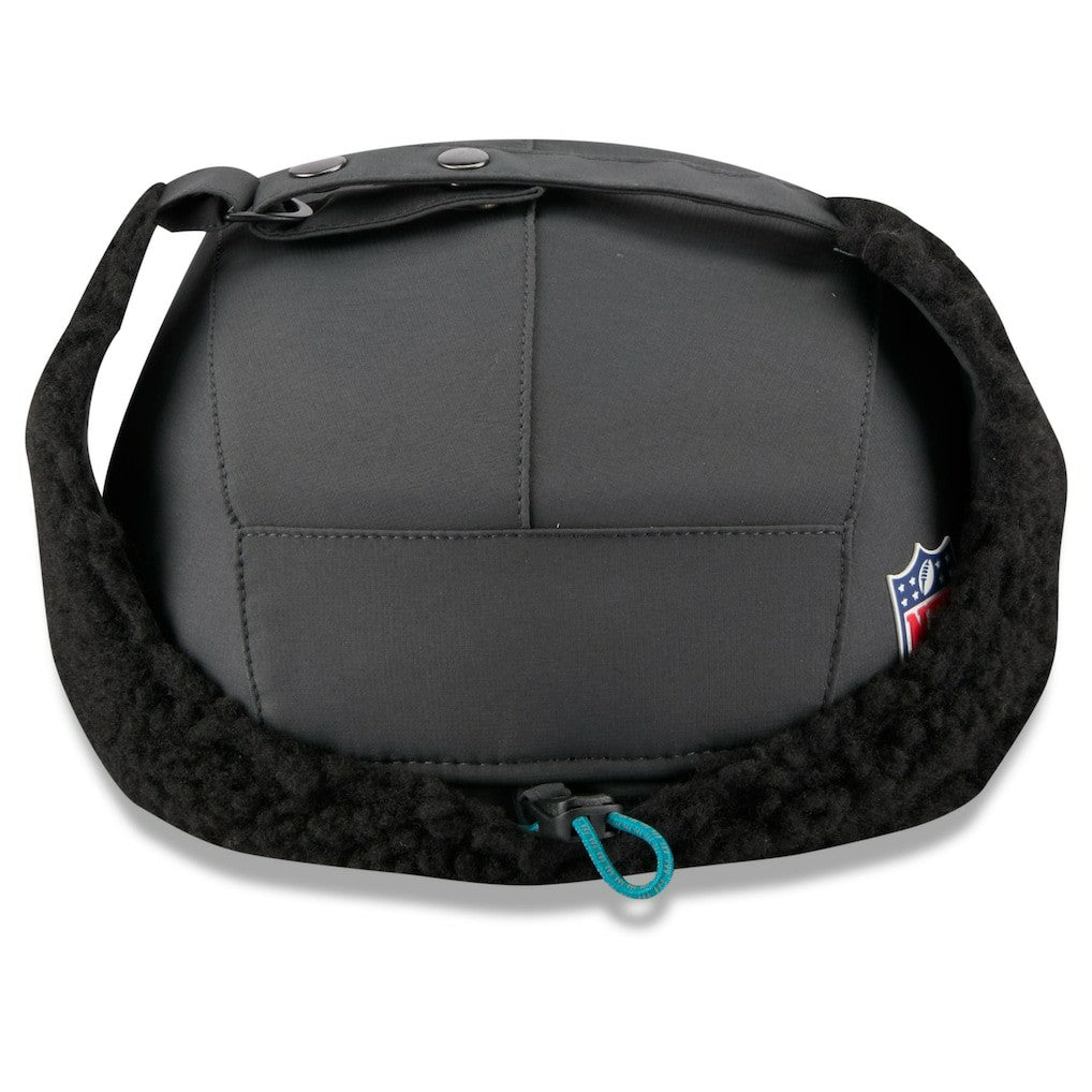 Jacksonville Jaguars New Era 2025 Sideline Cold Weather Runner Dog Ear Adjustable Hat - Charcoal cheap