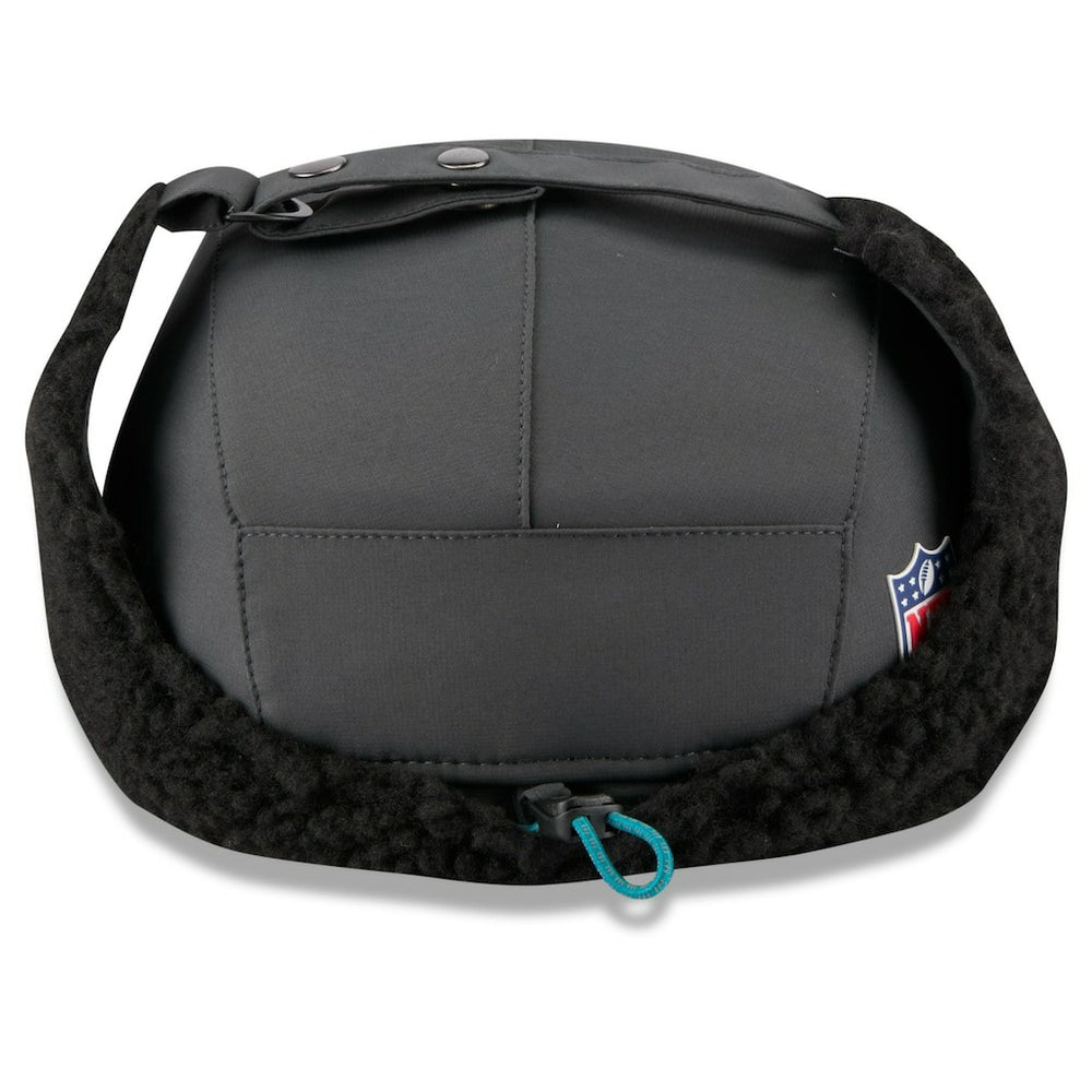 Jacksonville Jaguars New Era 2025 Sideline Cold Weather Runner Dog Ear Adjustable Hat - Charcoal cheap