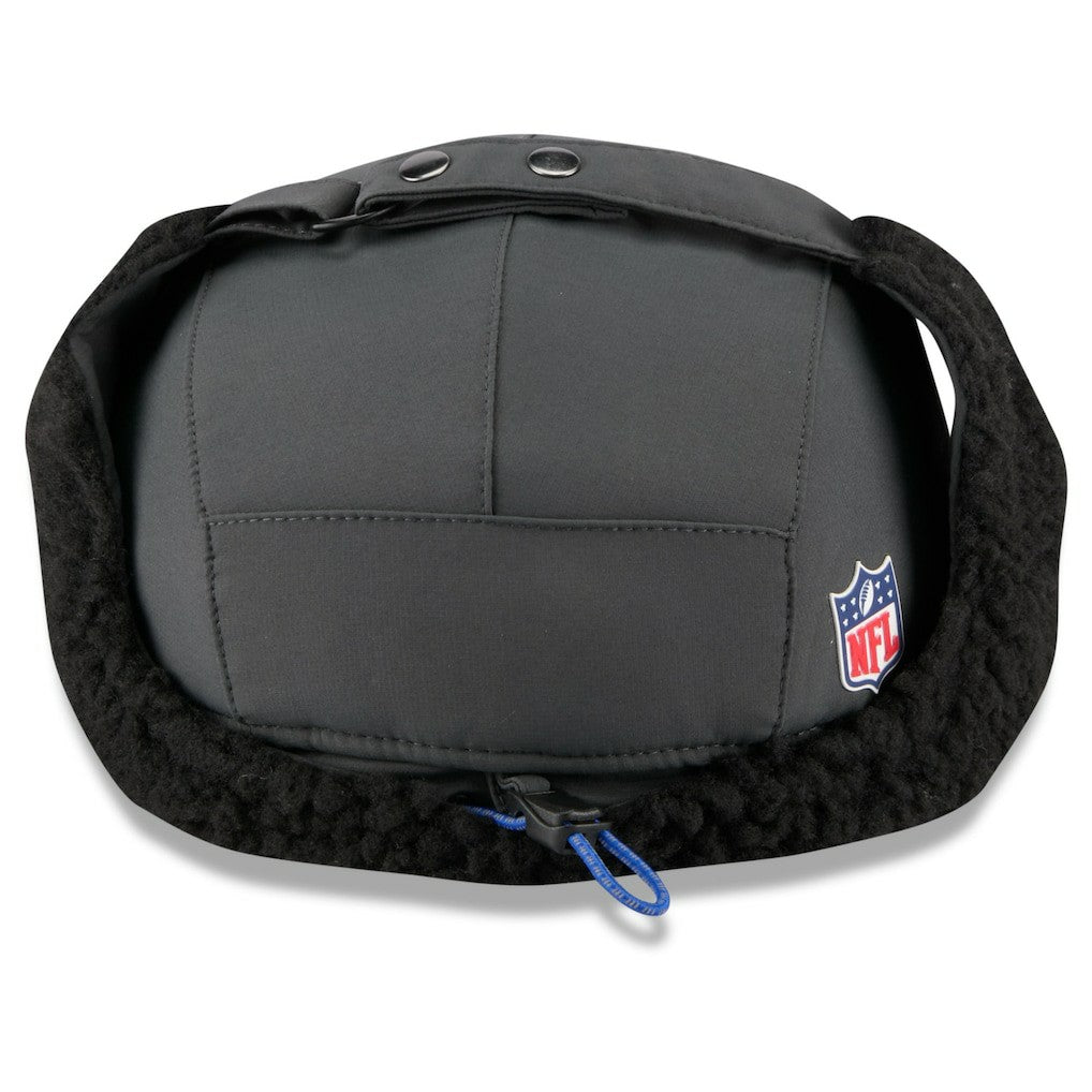 Los Angeles Rams New Era 2025 Sideline Cold Weather Runner Dog Ear Adjustable Hat - Charcoal outlet