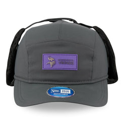 Minnesota Vikings New Era 2025 Sideline Cold Weather Runner Dog Ear Adjustable Hat - Charcoal online
