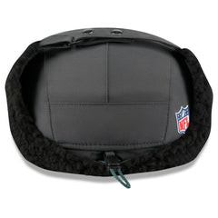Philadelphia Eagles New Era 2025 Sideline Cold Weather Runner Dog Ear Adjustable Hat - Charcoal sale