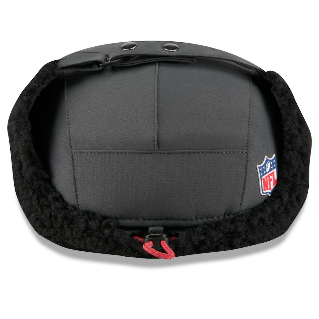 San Francisco 49ers New Era 2025 Sideline Cold Weather Runner Dog Ear Adjustable Hat - Charcoal sale