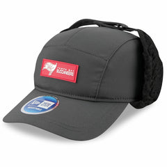Tampa Bay Buccaneers New Era 2025 Sideline Cold Weather Runner Dog Ear Adjustable Hat - Charcoal discount