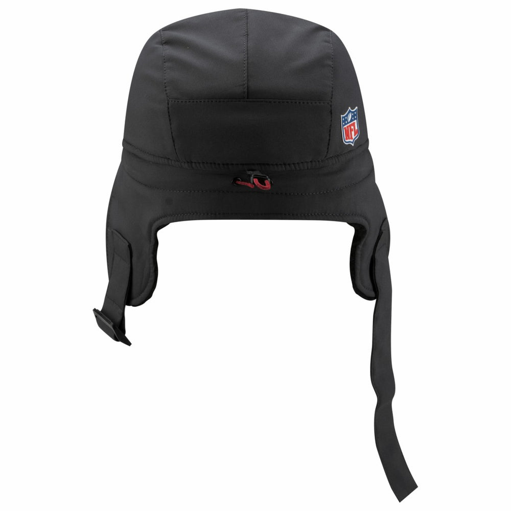 Tampa Bay Buccaneers New Era 2025 Sideline Cold Weather Runner Dog Ear Adjustable Hat - Charcoal discount
