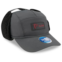 Atlanta Falcons New Era 2025 Sideline Cold Weather Runner Dog Ear Adjustable Hat - Charcoal on sale
