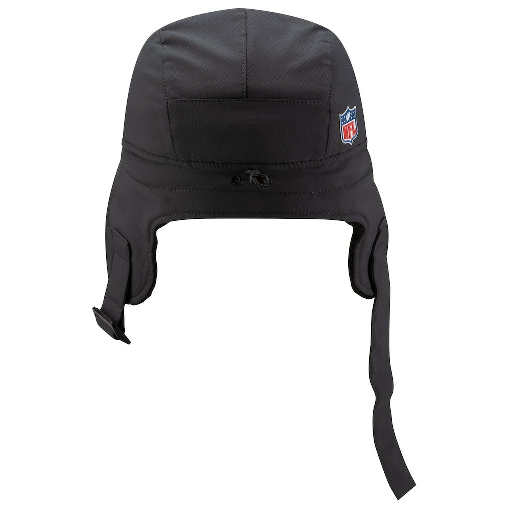 Atlanta Falcons New Era 2025 Sideline Cold Weather Runner Dog Ear Adjustable Hat - Charcoal on sale