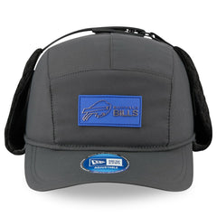 Buffalo Bills New Era 2025 Sideline Cold Weather Runner Dog Ear Adjustable Hat - Charcoal discount