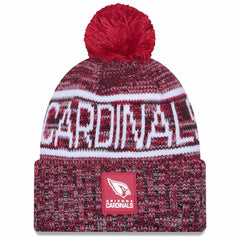 Arizona Cardinals New Era 2025 Sideline Cold Weather Cuffed Knit Hat with Pom - Cardinal discount