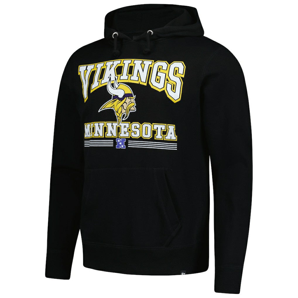 Minnesota Vikings '47 Packed House Headline Pullover Hoodie - Black on sale