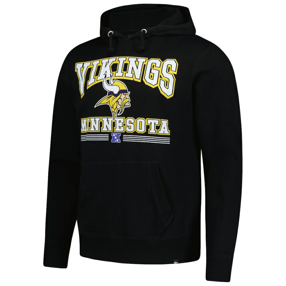 Minnesota Vikings '47 Packed House Headline Pullover Hoodie - Black on sale