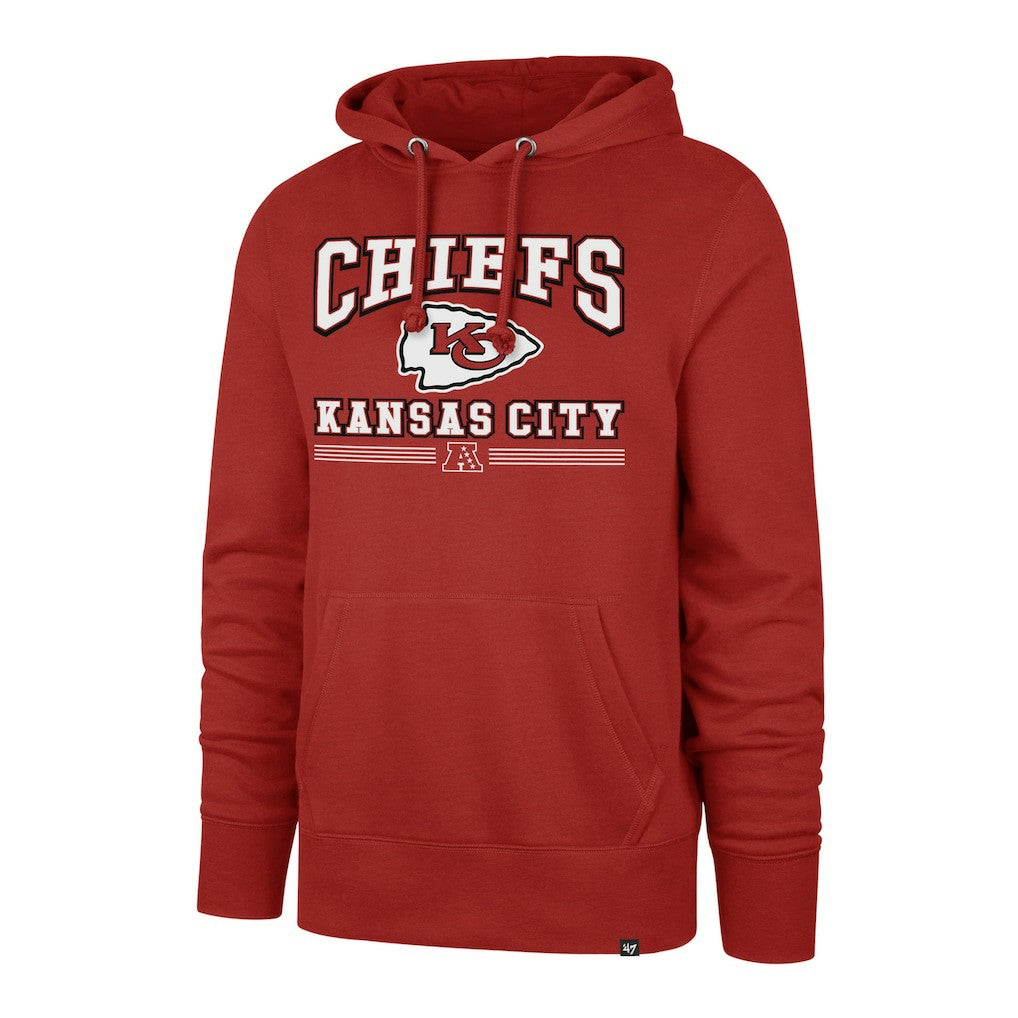 Kansas City Chiefs '47 Packed House Headline Pullover Hoodie - Red outlet