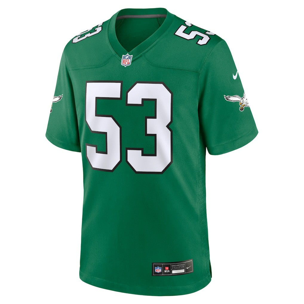 Zack Baun Philadelphia Eagles Alternate Game Jersey - Kelly Green | Nike sale