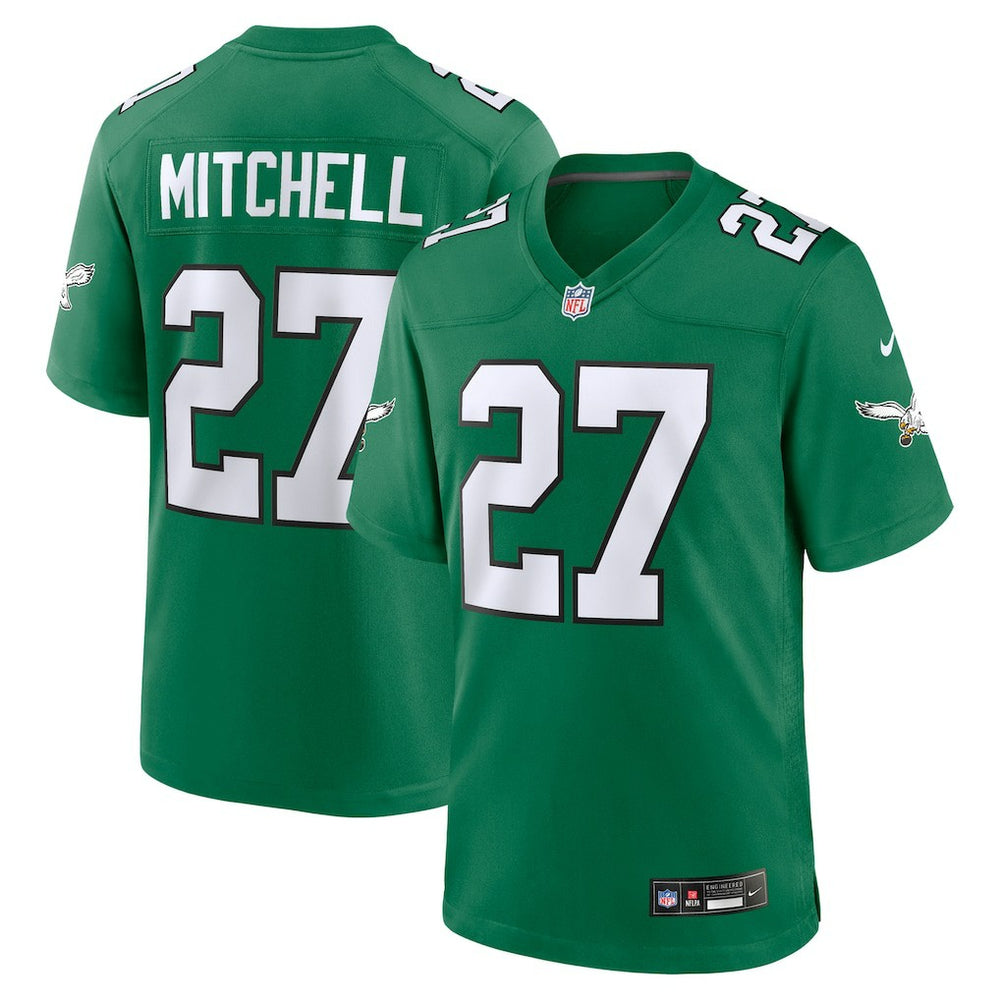 Quinyon Mitchell Philadelphia Eagles Alternate Game Jersey - Kelly Green | Nike online