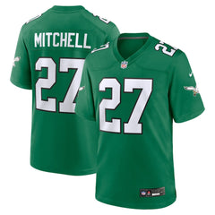 Quinyon Mitchell Philadelphia Eagles Alternate Game Jersey - Kelly Green | Nike online