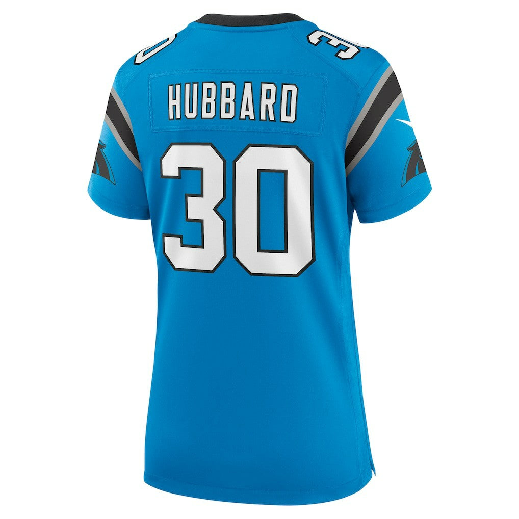 Chuba Hubbard Carolina Panthers Women's Alternate Game Jersey - Blue | Nike on sale
