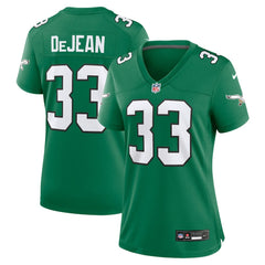 Cooper DeJean Philadelphia Eagles Women's Alternate Game Jersey - Kelly Green | Nike discount
