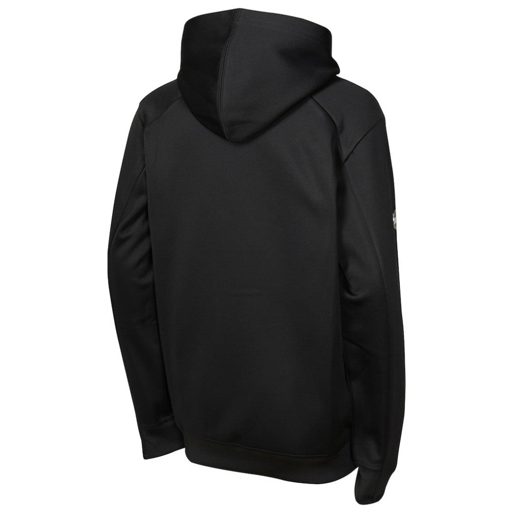 New Jersey Devils Fanatics Youth Authentic Pro Rink Raglan Hoodie Black