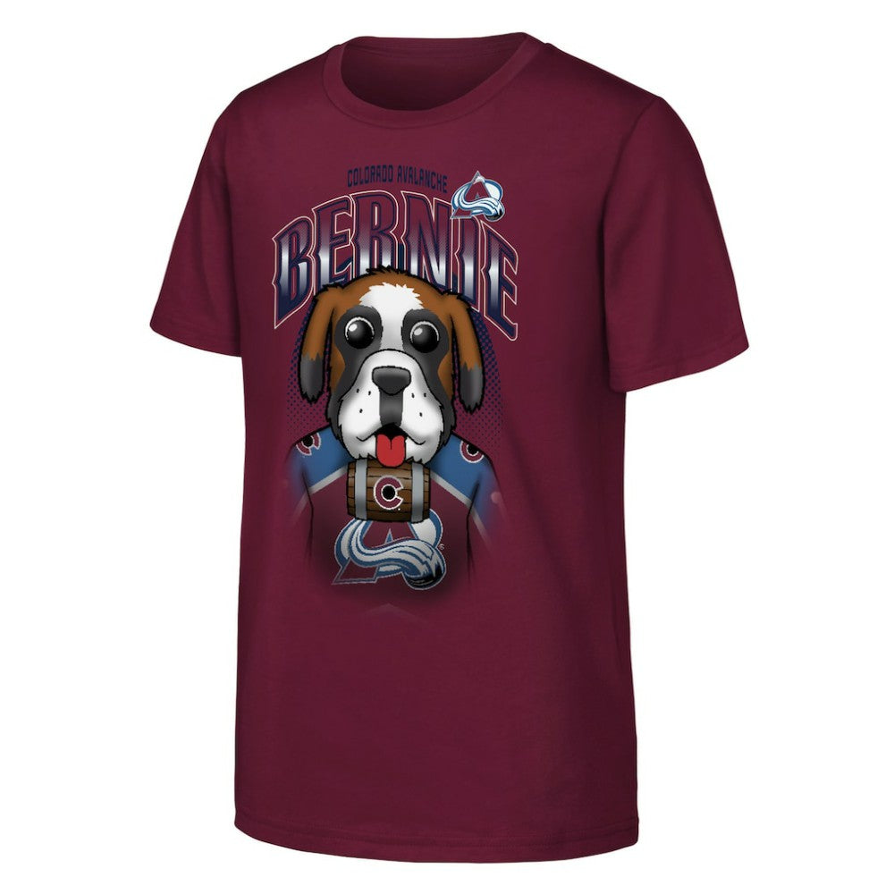 Colorado Avalanche Outerstuff Youth Mascot Highlight T-Shirt Burgundy