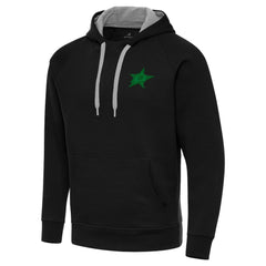 Dallas Stars Antigua St. Patrick's Day Victory Pullover Hoodie Black