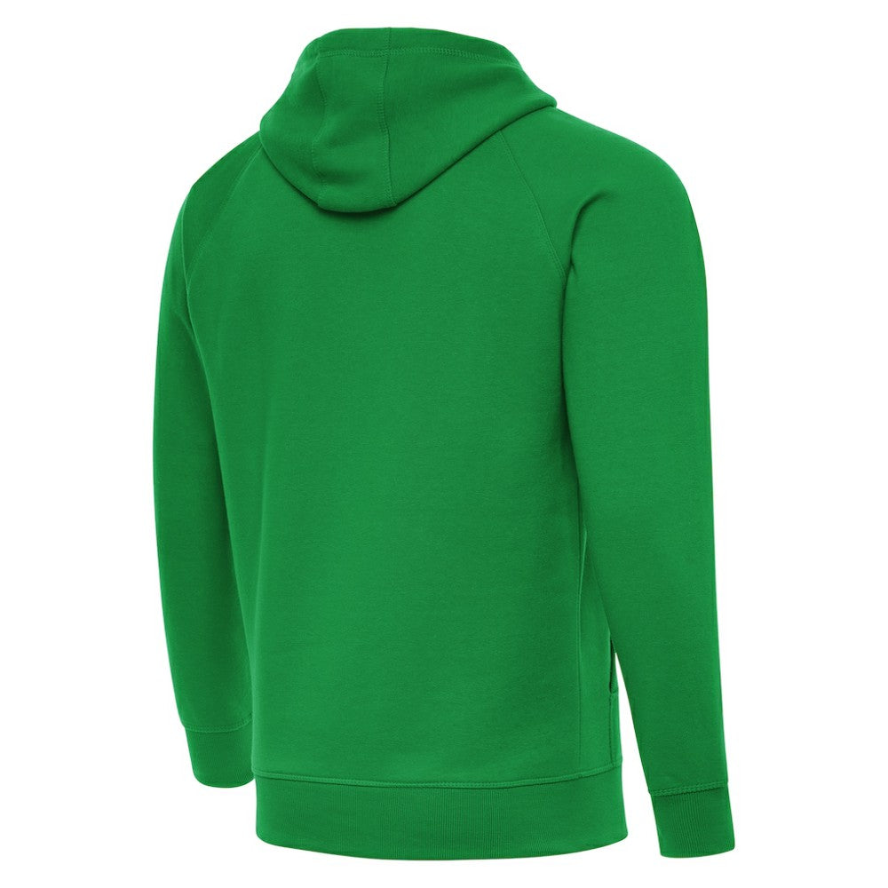 New York Rangers Antigua St. Patrick's Day Victory Pullover Hoodie Kelly Green