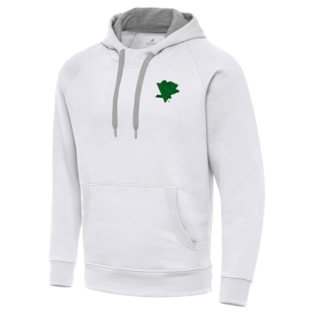 Pittsburgh Penguins Antigua St. Patrick's Day Victory Pullover Hoodie White