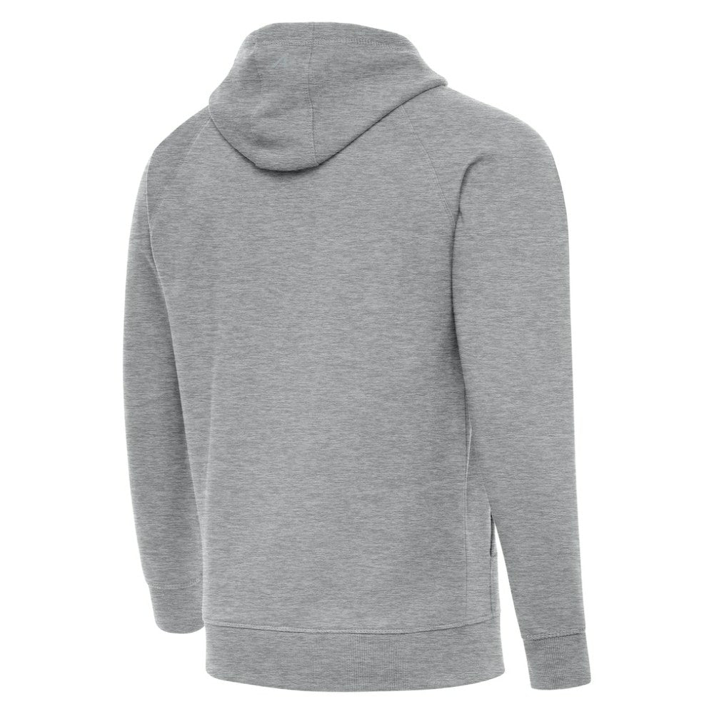 St. Louis Blues Antigua St. Patrick's Day Victory Pullover Hoodie Heather Gray