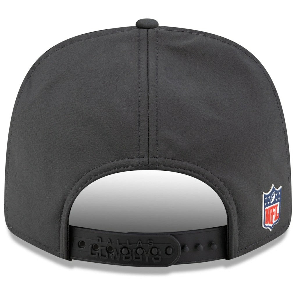 Dallas Cowboys New Era 2025 Sideline Cold Weather Split Panel 9FIFTY Snapback Hat - Charcoal discount