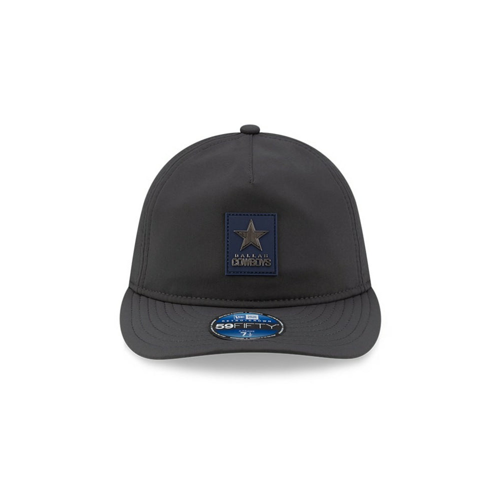 Dallas Cowboys New Era 2025 Sideline Cold Weather Retro Crown 59FIFTY Fitted Hat - Charcoal online