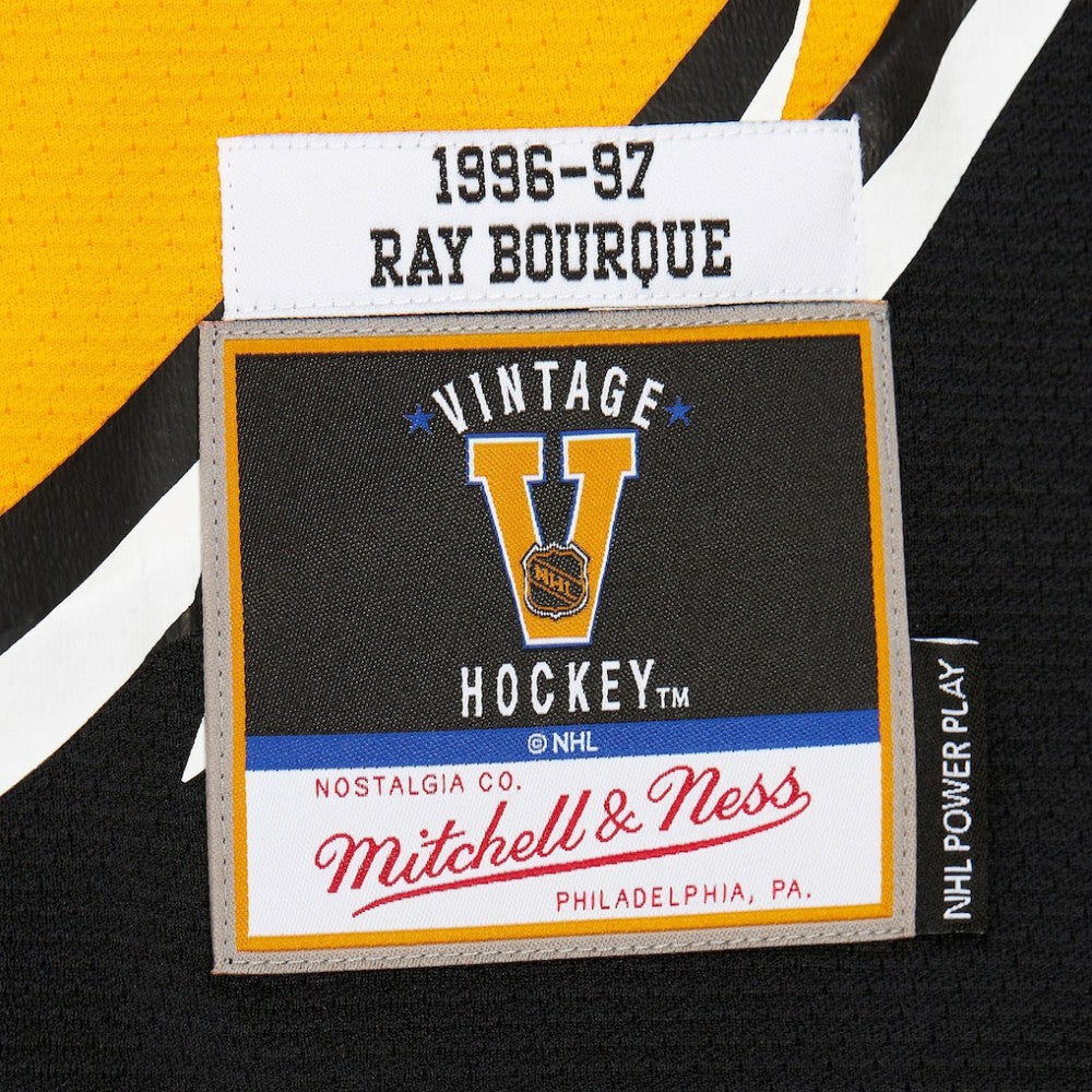 Ray Bourque Boston Bruins Mitchell & Ness 1996-97 Power Play Jersey Gold