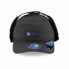 Dallas Cowboys New Era 2025 Sideline Cold Weather Runner Dog Ear Adjustable Hat - Charcoal outlet