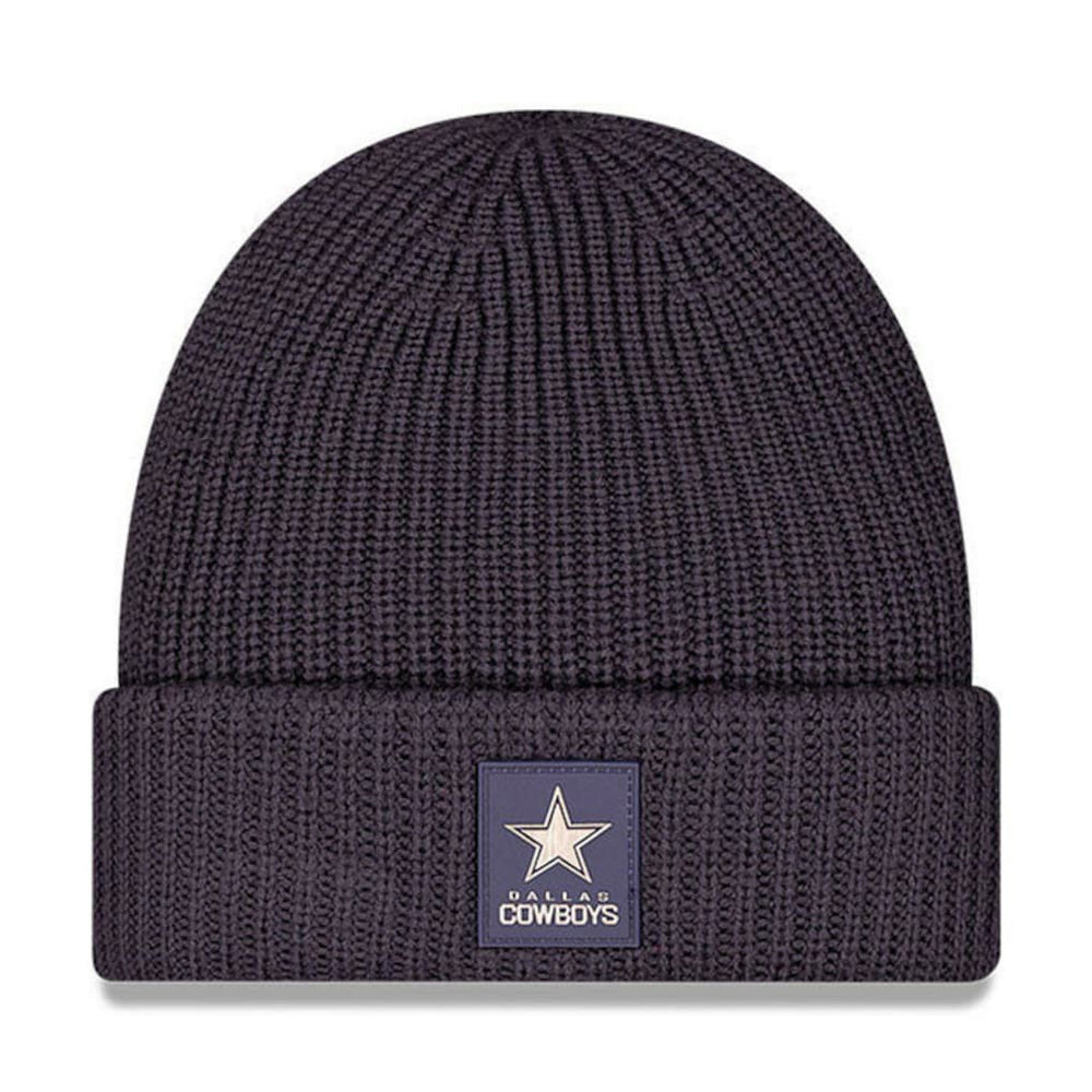 Dallas Cowboys New Era 2025 Sideline Cold Weather Cuffed Knit Hat - Charcoal on sale