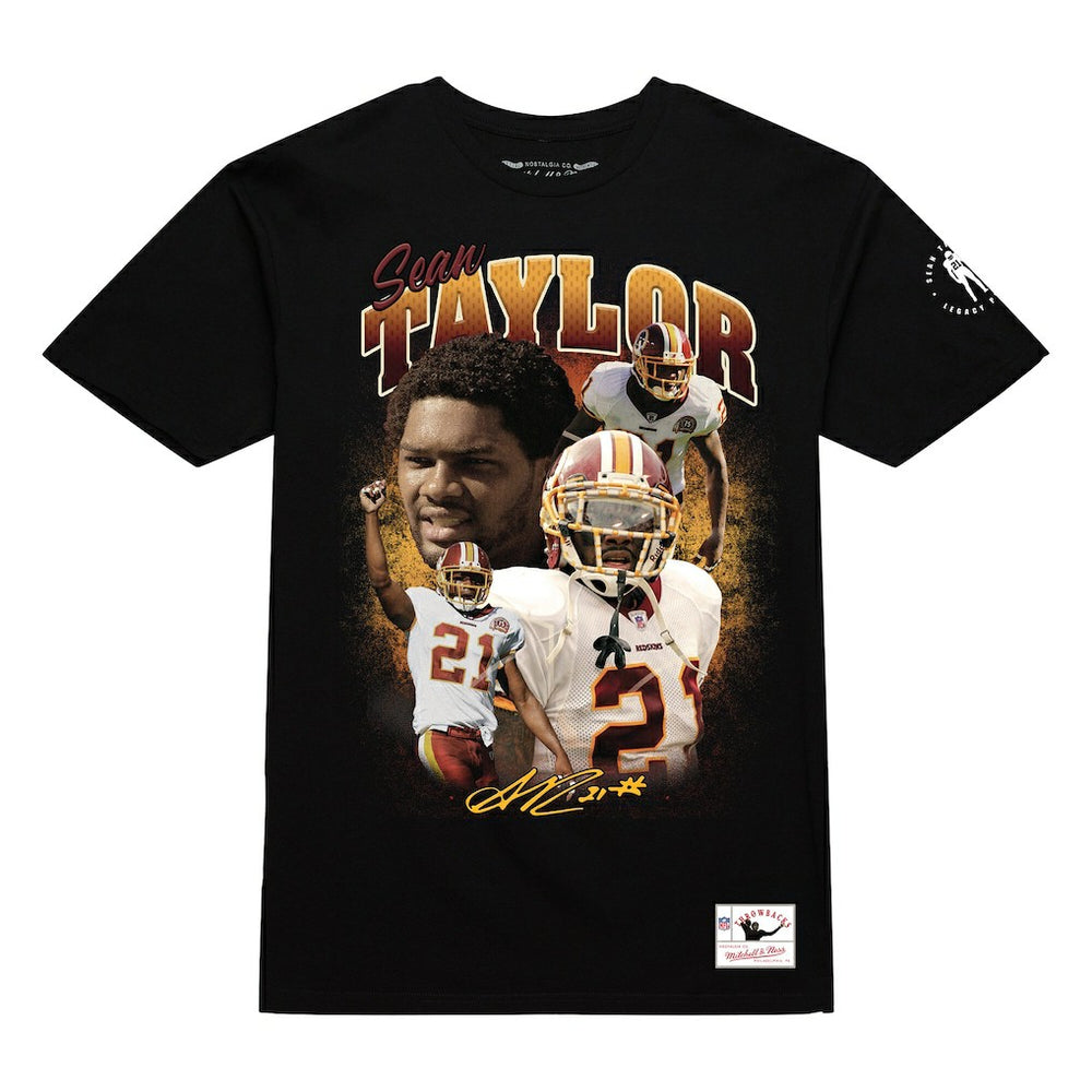 Sean Taylor Washington Commanders Graphic T-Shirt - Black sale
