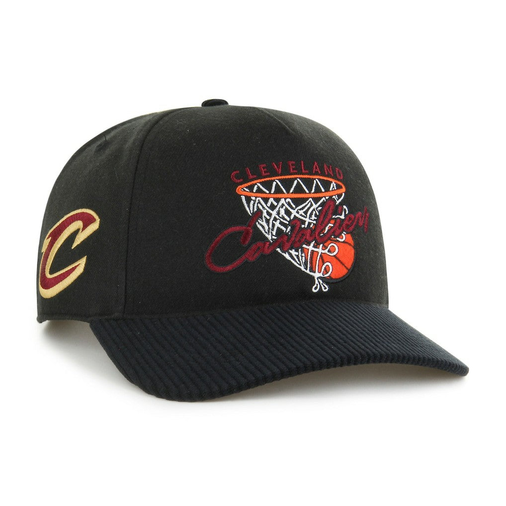 Cleveland Cavaliers '47 Nothing But Net Hitch Adjustable Hat sale - Black | 47 brand on sale