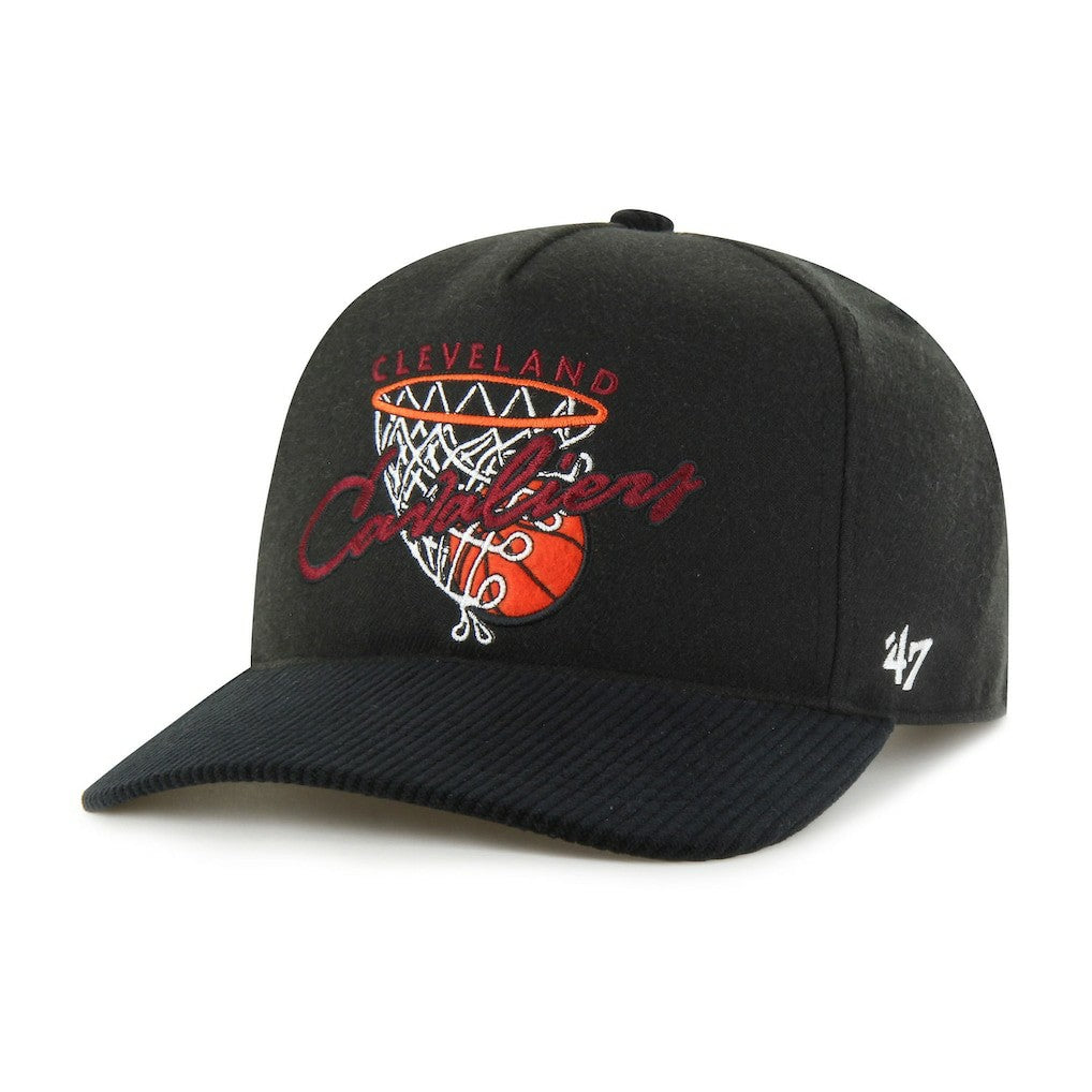 Cleveland Cavaliers '47 Nothing But Net Hitch Adjustable Hat sale - Black | 47 brand on sale