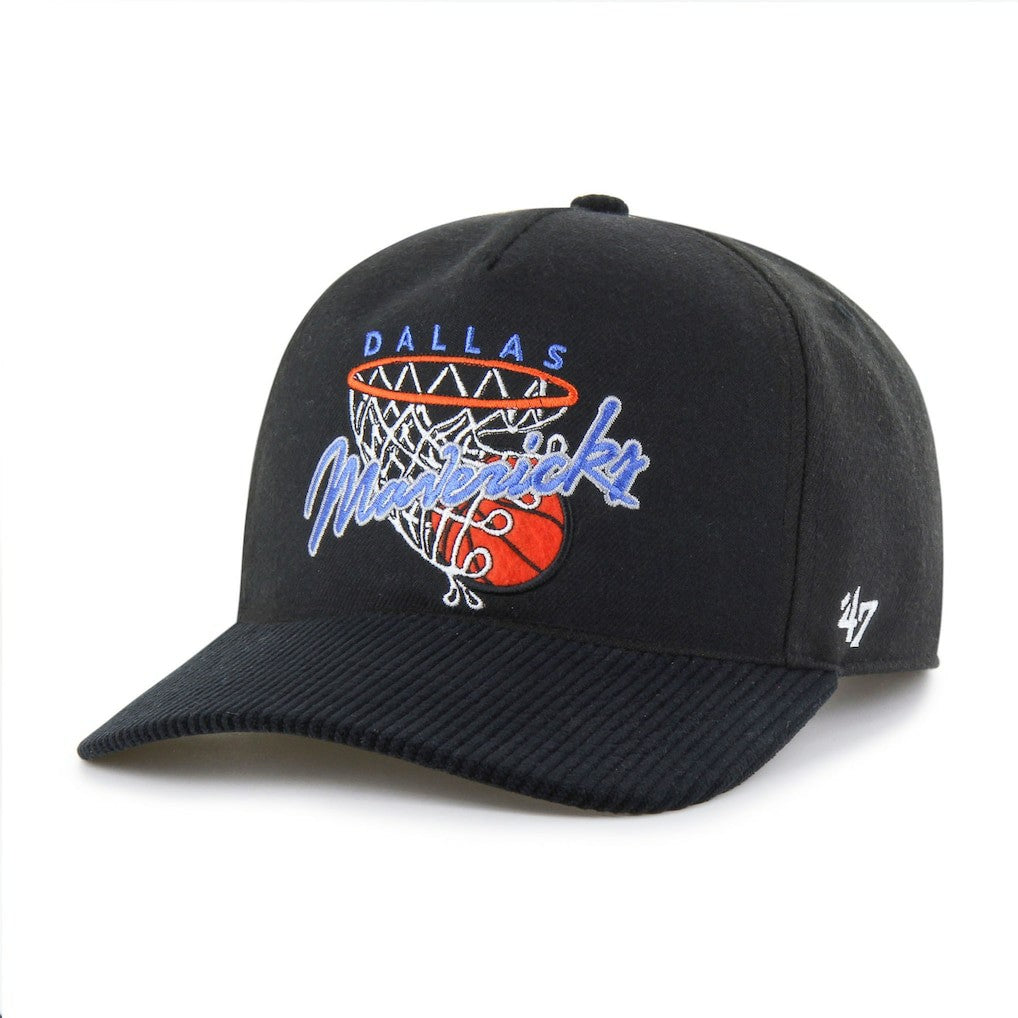 Dallas Mavericks '47 Nothing But Net Hitch Adjustable Hat sale - Black | 47 brand shop