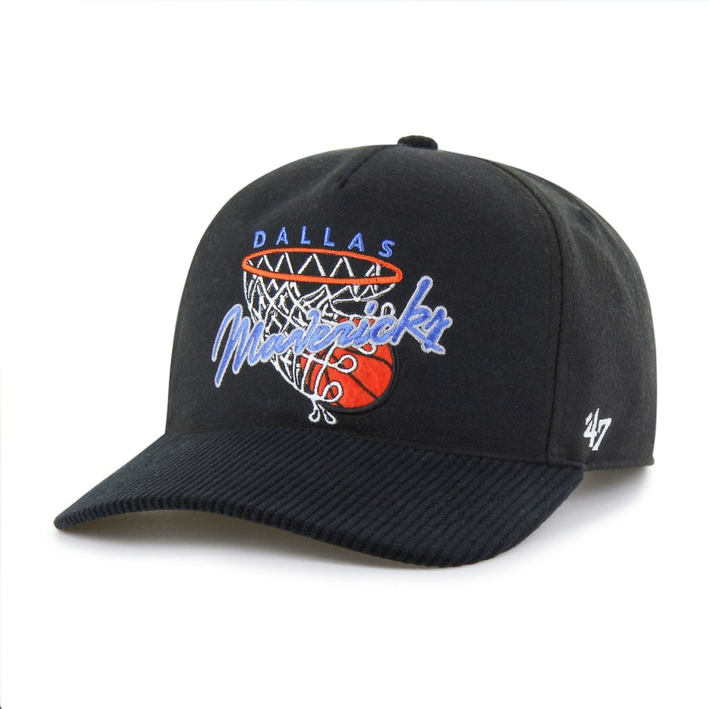 Dallas Mavericks '47 Nothing But Net Hitch Adjustable Hat sale - Black | 47 brand shop